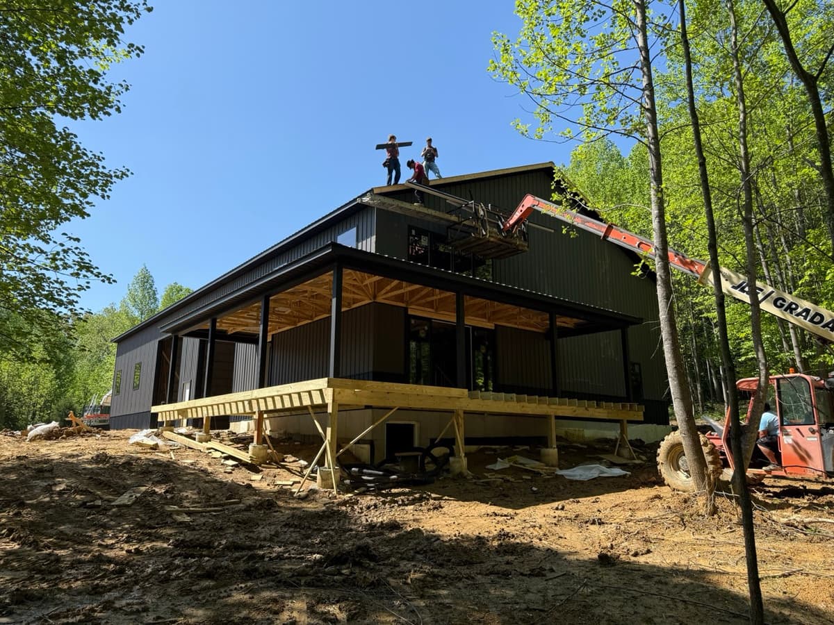 Scottsburg Barndominium Build project photo