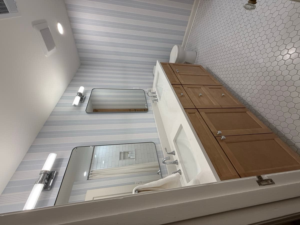 St. Matthews Powder Room Refresh project photo
