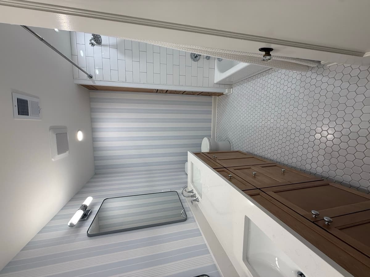 St. Matthews Powder Room Refresh project photo