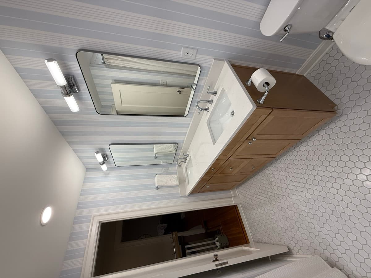 St. Matthews Powder Room Refresh project photo