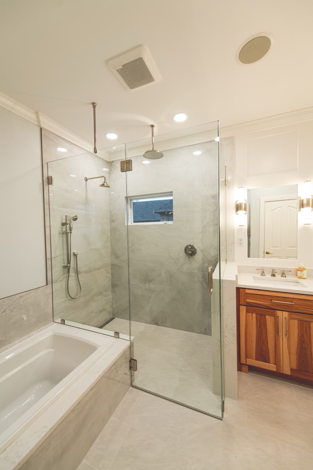 St. Matthews Walnut Master Bath, Wilson Way project in St. Matthews, KY